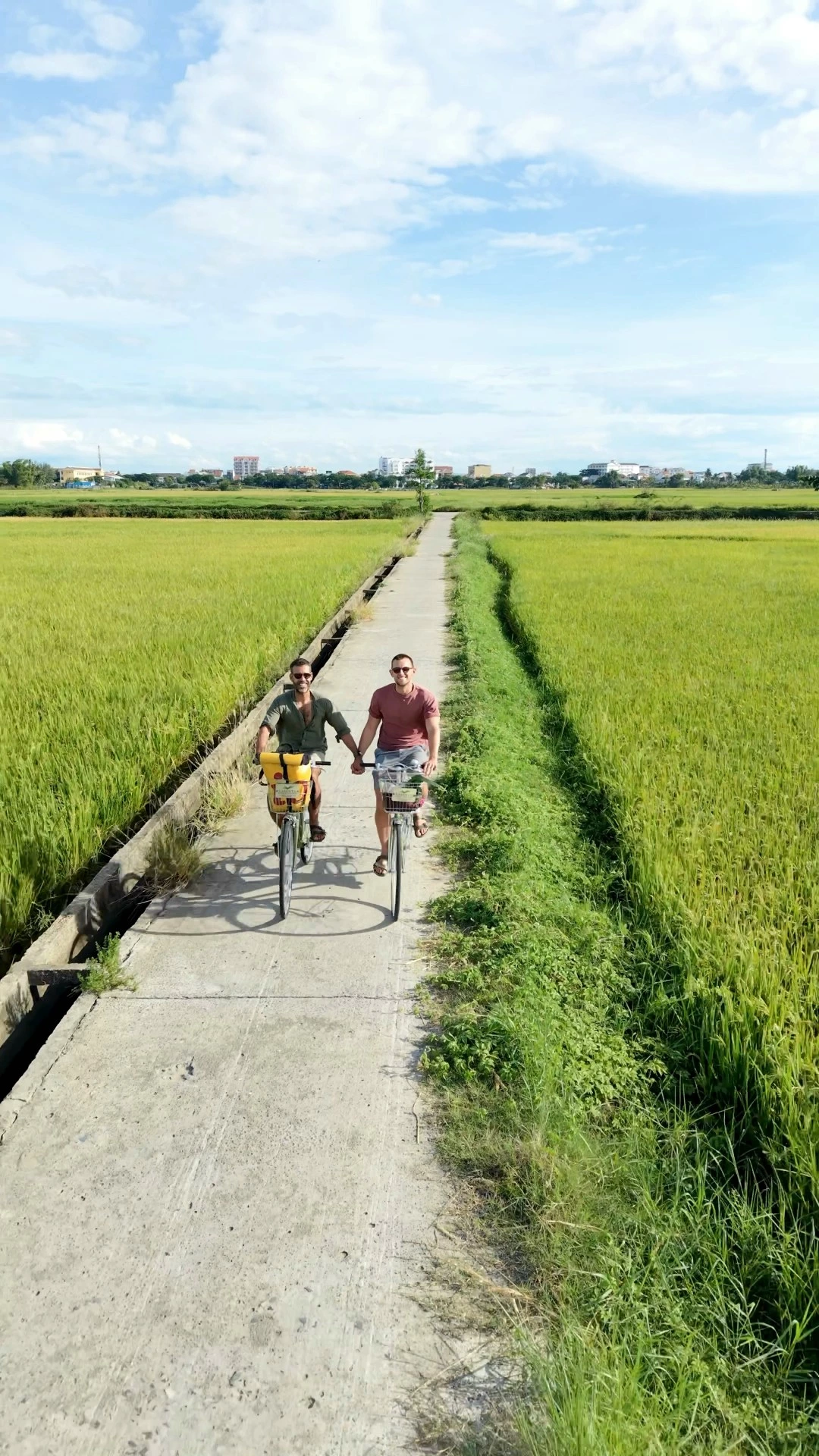 Balade à vélo dans les rizières de Hoi An