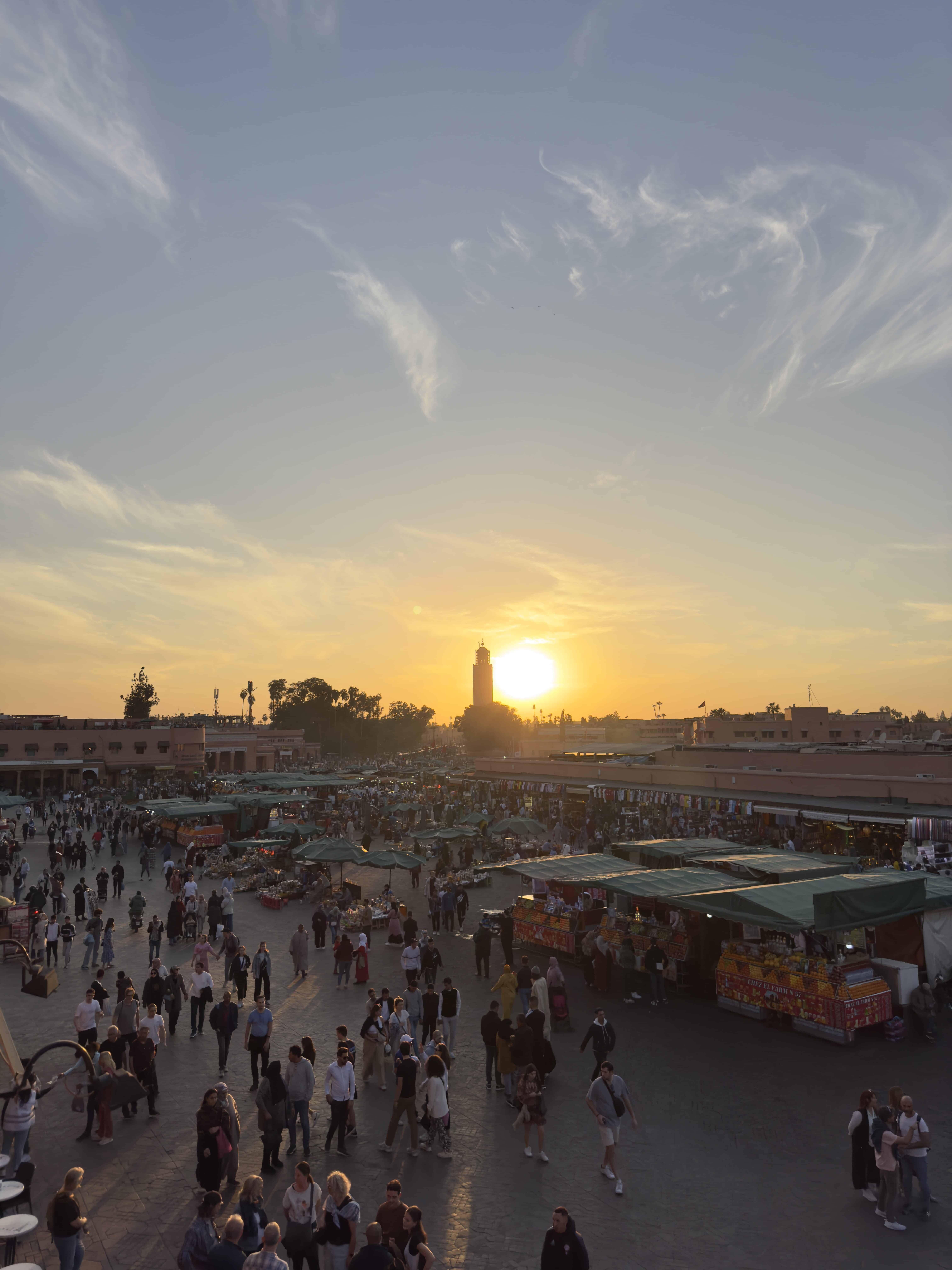 Marrakech, a burst of colors and a taste of elsewhere