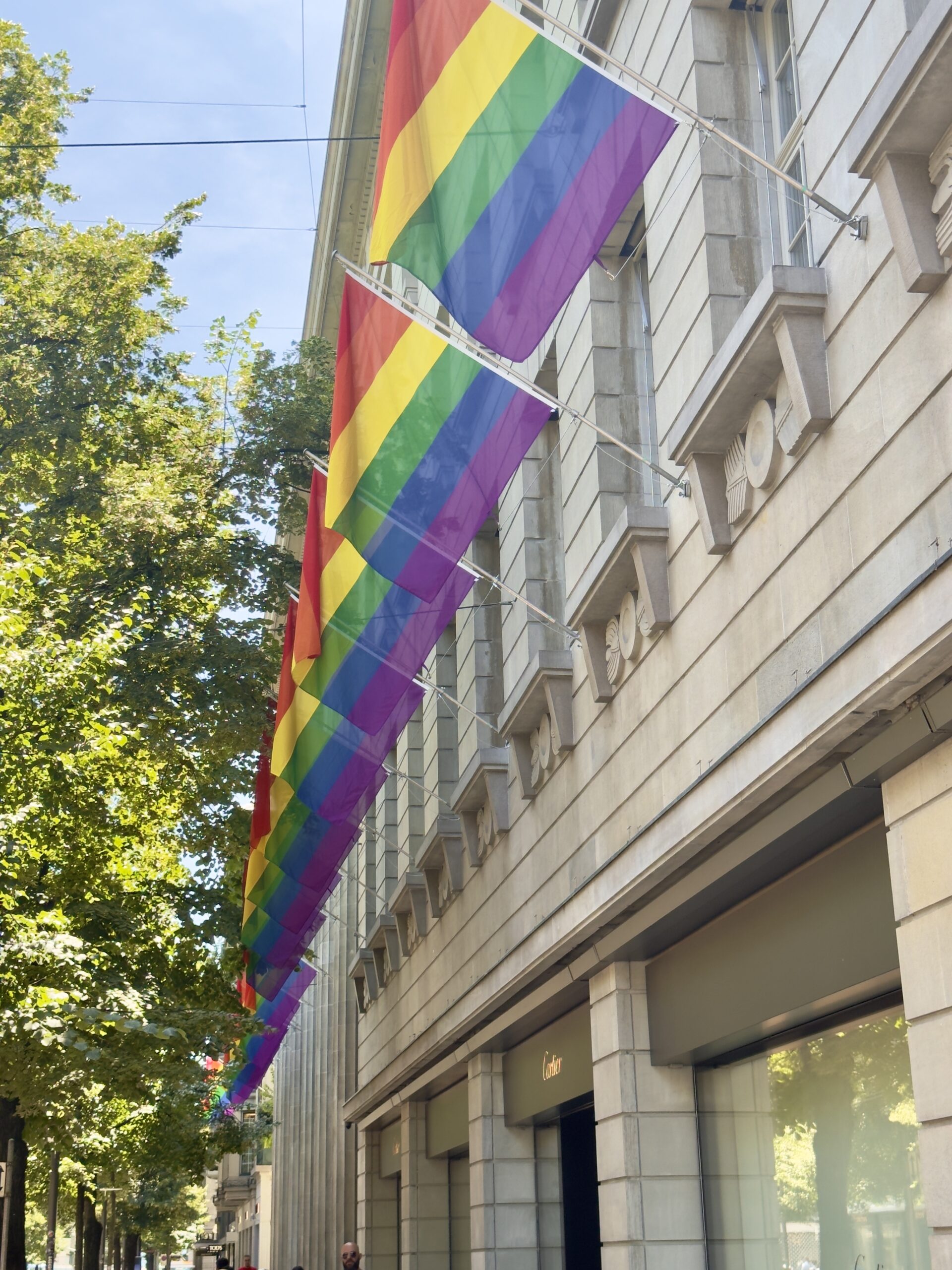 Zurich Pride: a rainbow weekend of trains, lakes and dancing nights